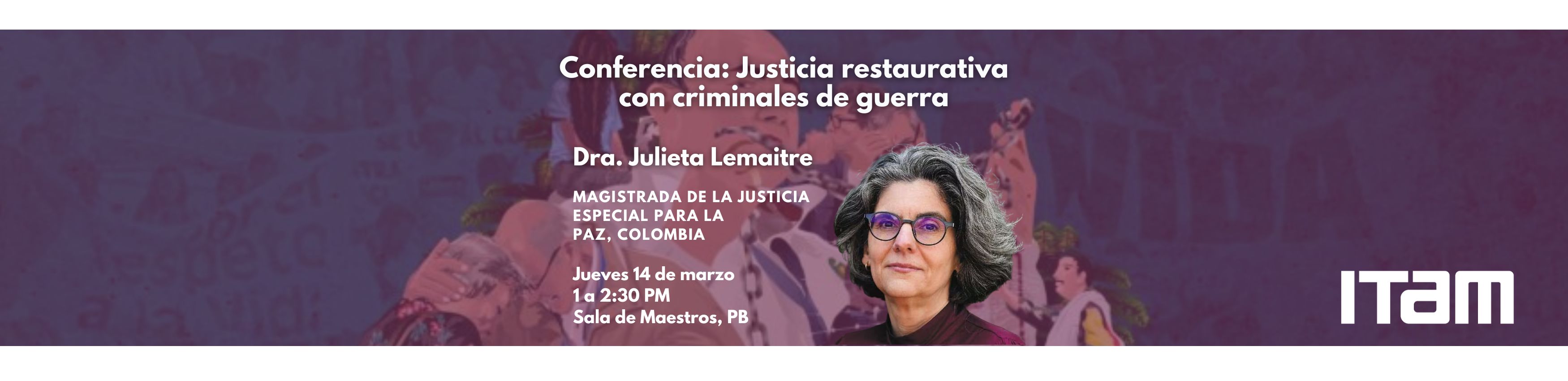 Conferencia de la Dra. Julieta Lemaitre